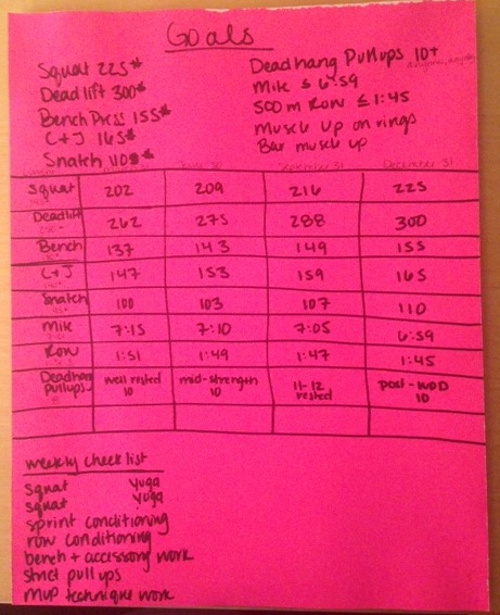2013 Goal Review and 2014 Goals