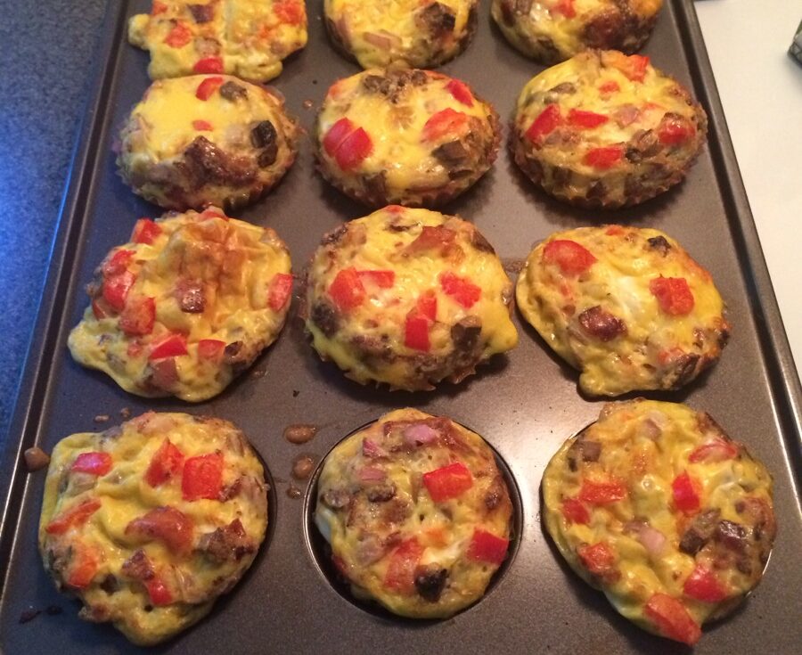 Bacon and Egg Muffins