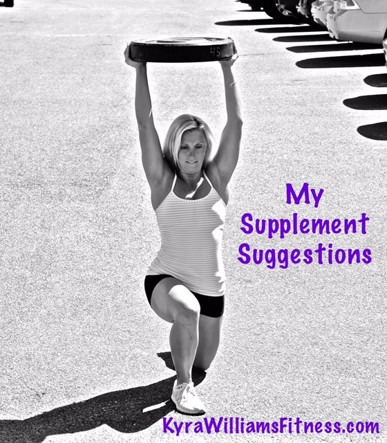 My Supplement Suggestions