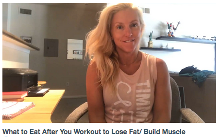 What to Eat After You Workout to Lose Fat/ Build Muscle