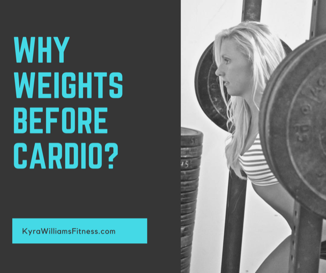 Why Lift Before Cardio