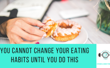Do this to be able to change your diet