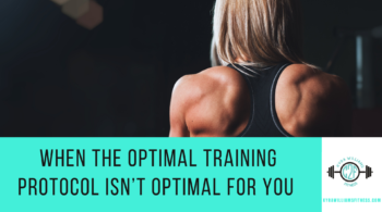 optimal training program