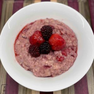 Basic Mixed Berry Oatmeal