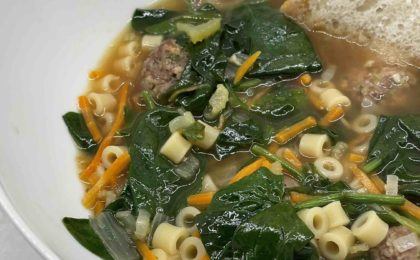 Clean Eating Italian Wedding Soup