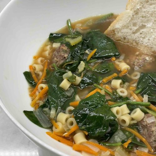 Clean Eating Italian Wedding Soup