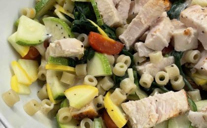 clean eating pasta salad