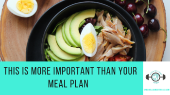 more important than meal plan
