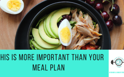more important than meal plan