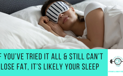 sleep and fat loss