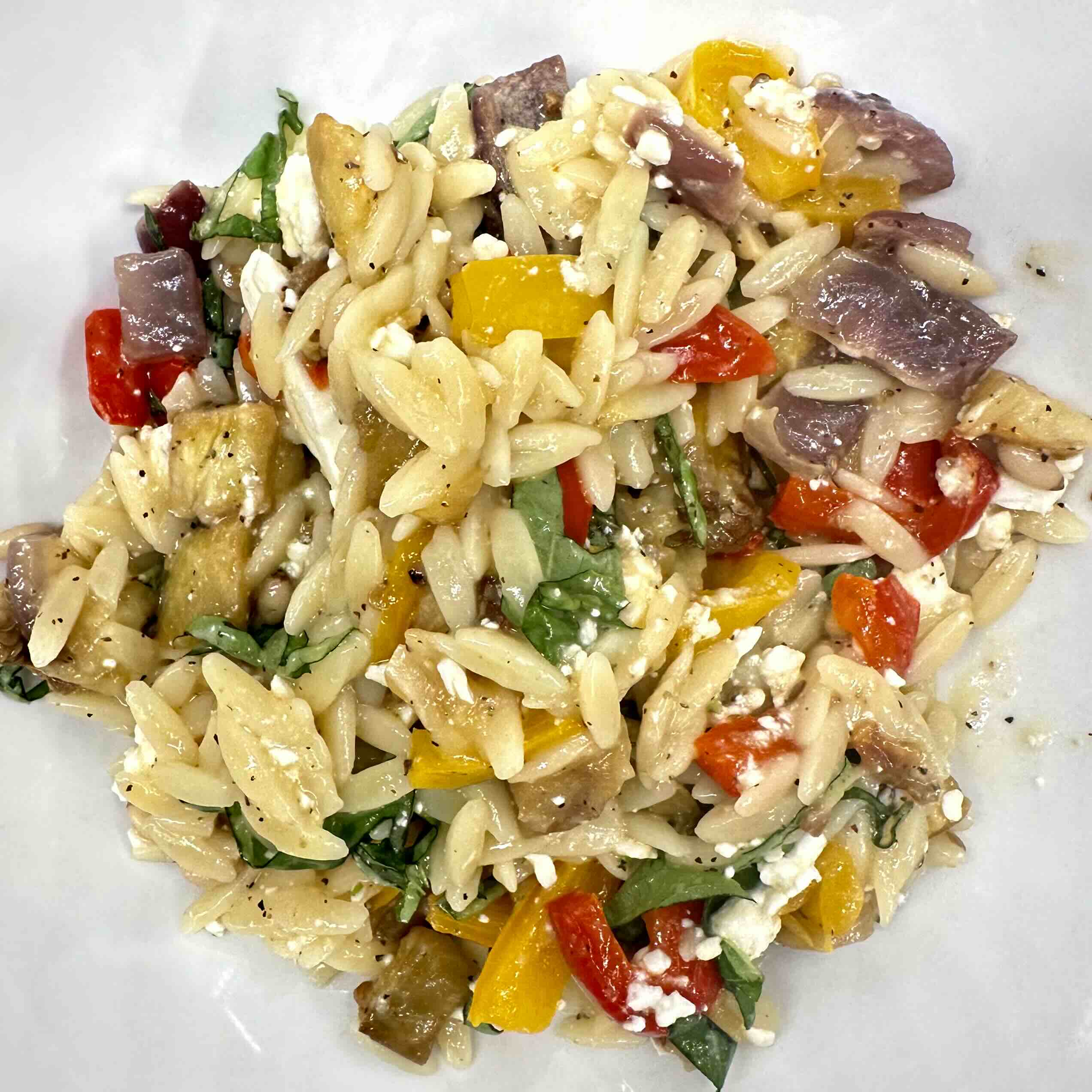 Roasted Vegetable Orzo