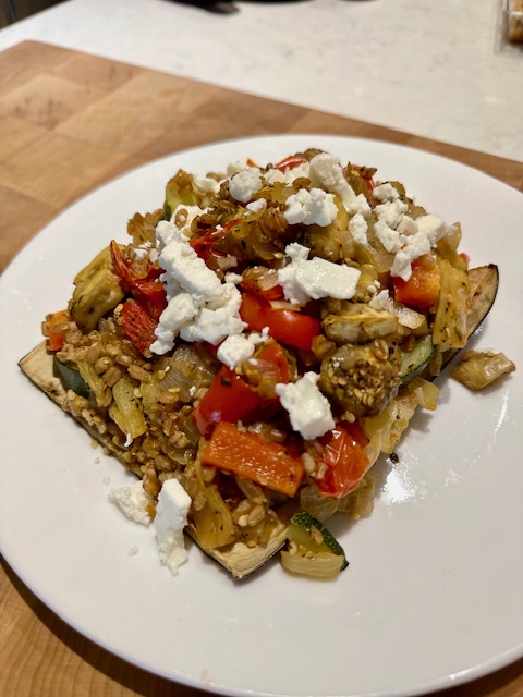 Stuffed Eggplant