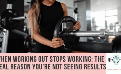 Woman resting between workouts to recover her metabolism and energy