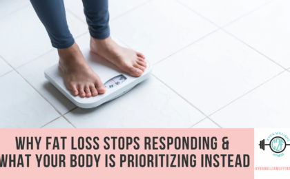 Why Fat Loss Stops Responding (And What Your Body Is Prioritizing Instead)