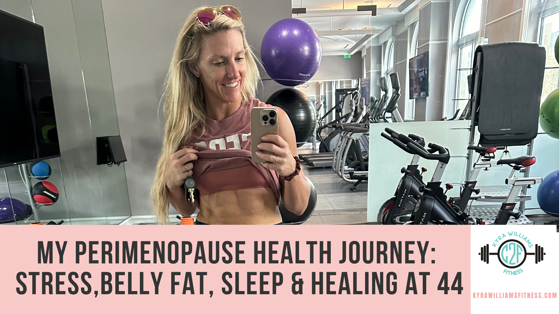 My Perimenopause Health Journey Part I: Stress, Belly Fat, Sleep & Healing at 44